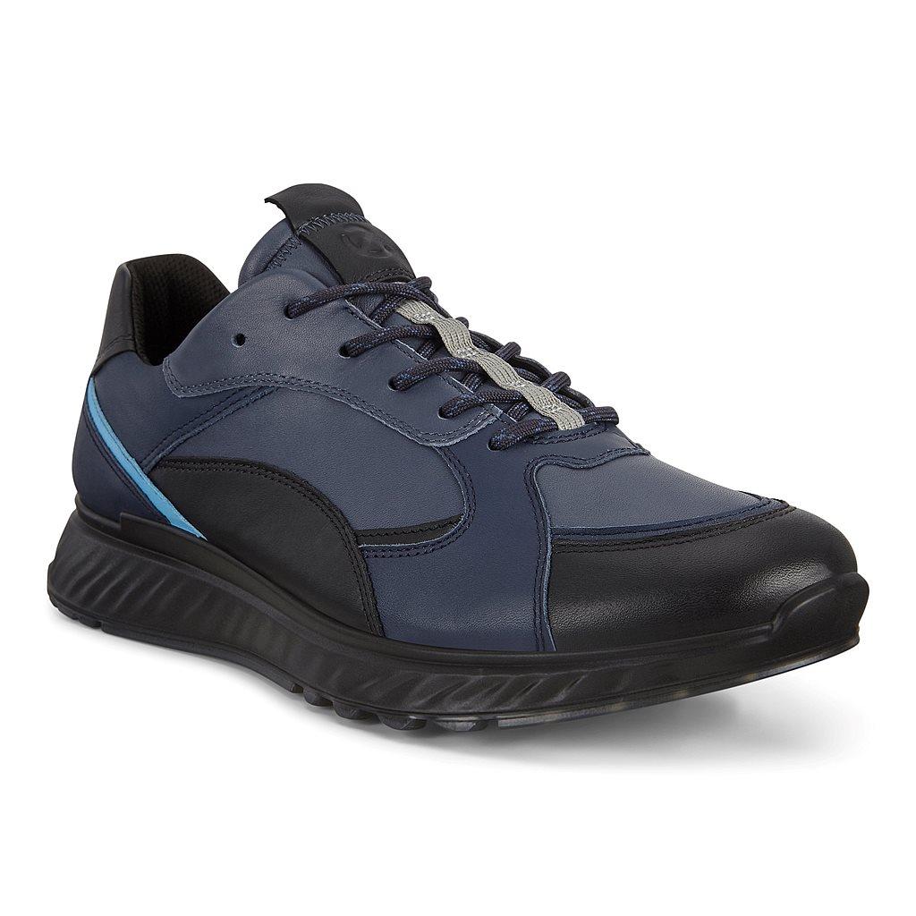 Baskets Ecco St.1 Homme Bleu 2804-FSGLU